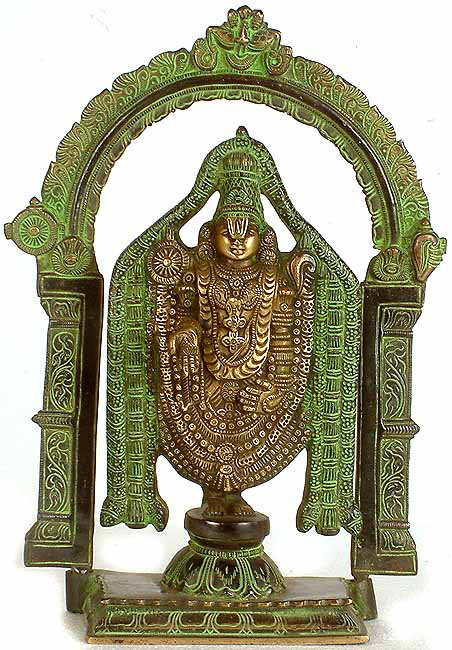 Lord Venkateshvara As Balaji At Tirupati