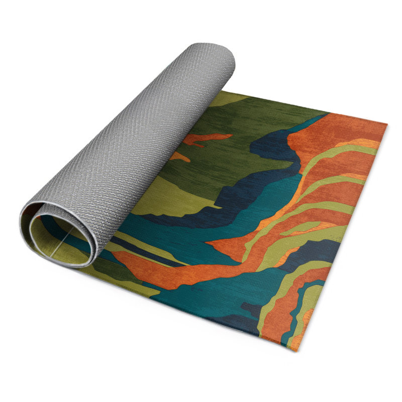 Coastal Zephyr Indoor And Outdoor Area Rug, Rectangle 4' x 6'