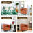 Engelhardt Upholstered Barrel Chair, Tufted Accent Chair, Faux Leather Accent Barrel Chair, Living Room-810763212