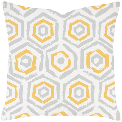 Housse de coussin en coton carrée moderne et insert