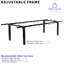 4- Leg Electric Stand Up Desk Frame