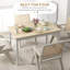 Solid Wood Base Dining Table
