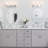 Widespread 2-handle Bathroom Faucet with Drain Assembly-59120886