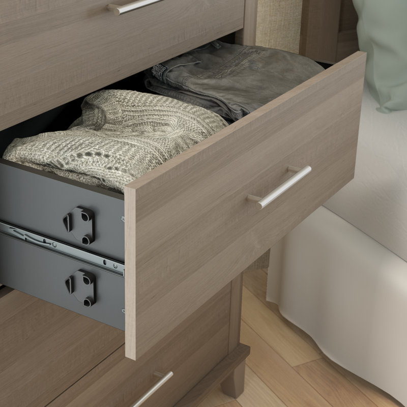 Giovanna 59'' W 6 - Drawer Dresser, Ash Gray