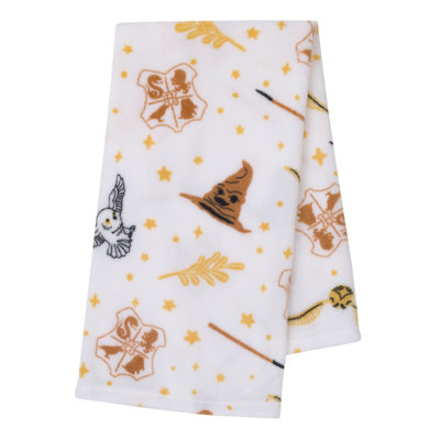 Harry Potter Baby Blankets White Baby Blanket