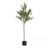 66" Artificial Olive Tree with Plastic Pot