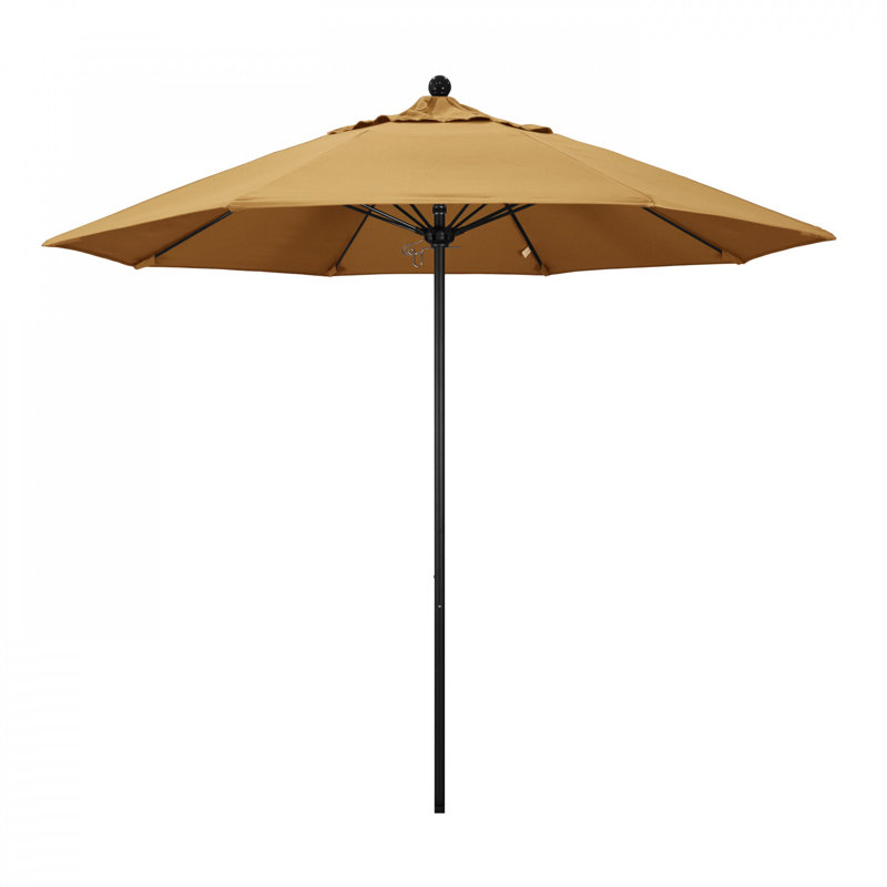 Parasol de marché 9 pi Maria, Toile toile Sunbrella® blé