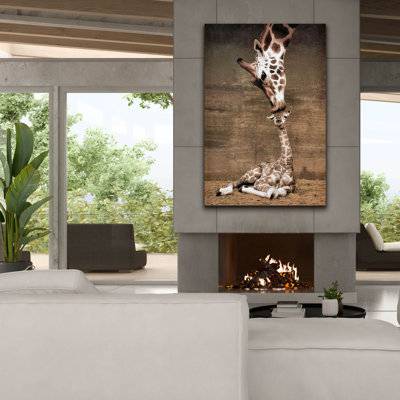  «A Mothers Love» par Inconnu, art mural sur toile, 40 po x 60 po