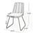 Transitional Style Chair Set Of 2