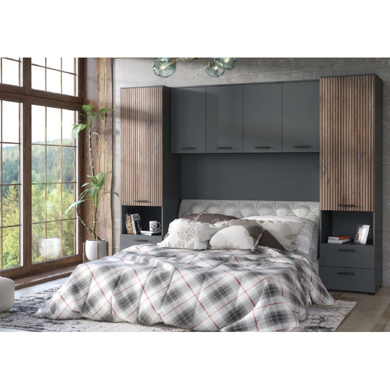 Adariaha 6 Door Manufactured Wood Wardrobe