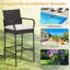 Zanuck Upholstered Counter Stool with Metal Frame-2007250822