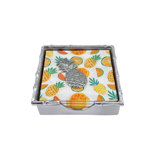 Tropical Pineapple Bamboo Napkin Holder