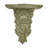 Almanza 1 Piece Solid Wood Bracket Shelf