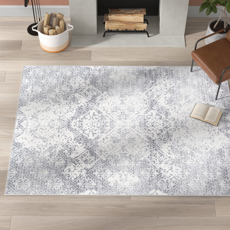 Shyann Abstract Indoor Rug, Rectangle 5'3" x 7'1"