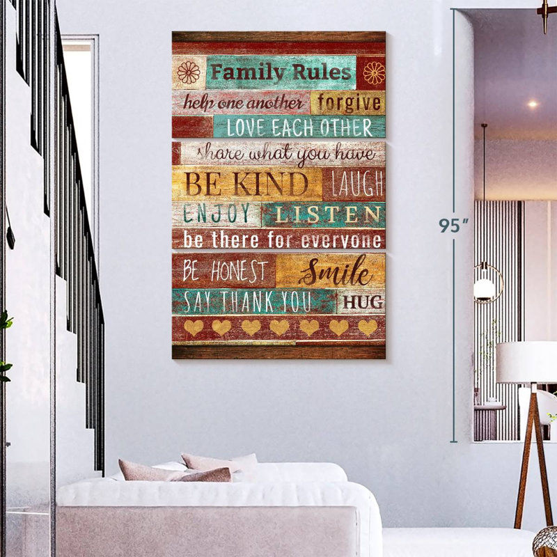 Tergel Family Rules Typographie I, H 74 po x l 48 po