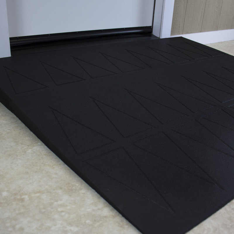 Rampe de seuil H 3,5 po SafeResidentiel, H 3,5 po x l 38,5 po x L 48 po