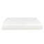 Plush 8 In. Medium Gel Memory Foam Mattress In A Box With Breathable White Aloe Vera Cover-1550710997