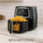 Kitchen Elite 5.5 Qt. Digital Air Fryer, Countertop Cooker w/ LED Screen, Black-121846930