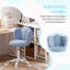 Chaise de bureau, chaise de coiffeuse pivotante à hauteur ajustable pour bureau de chambre à coucher-130551495