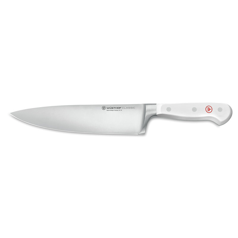 Wüsthof Classic White 8" Chef's Knife, 7.87"