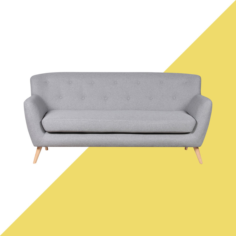 Caylor 3 Seater Sofa, Light Grey