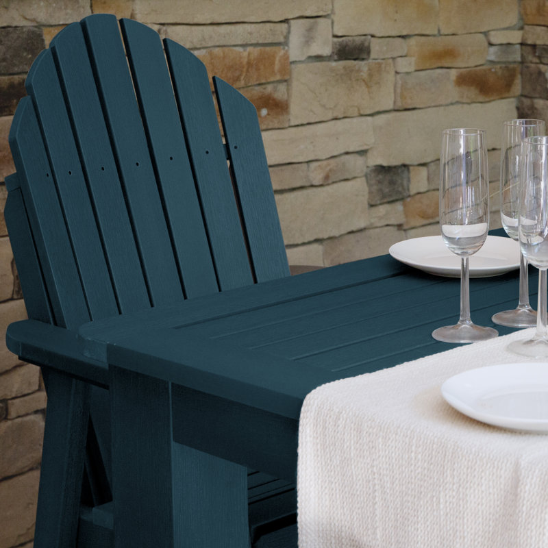 Ensemble repas pour 6 personnes Macias, Bleu Nantucket, H 40,5 po x l 84 po L 115 po