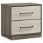 Table de chevet 2 tiroirs Edmondson