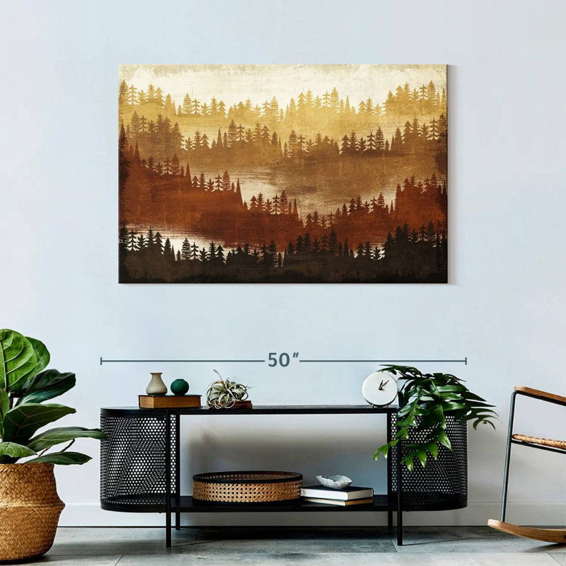 Kerrick Mountainscape Spice, 30" H x 45" W