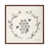 Classic Brown Wood Floater Framed