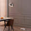 Hartfield 173cm Arched Floor Lamp Arc Floor Lamp with Bell Metal Shade and Solid Marble Base-2124651983