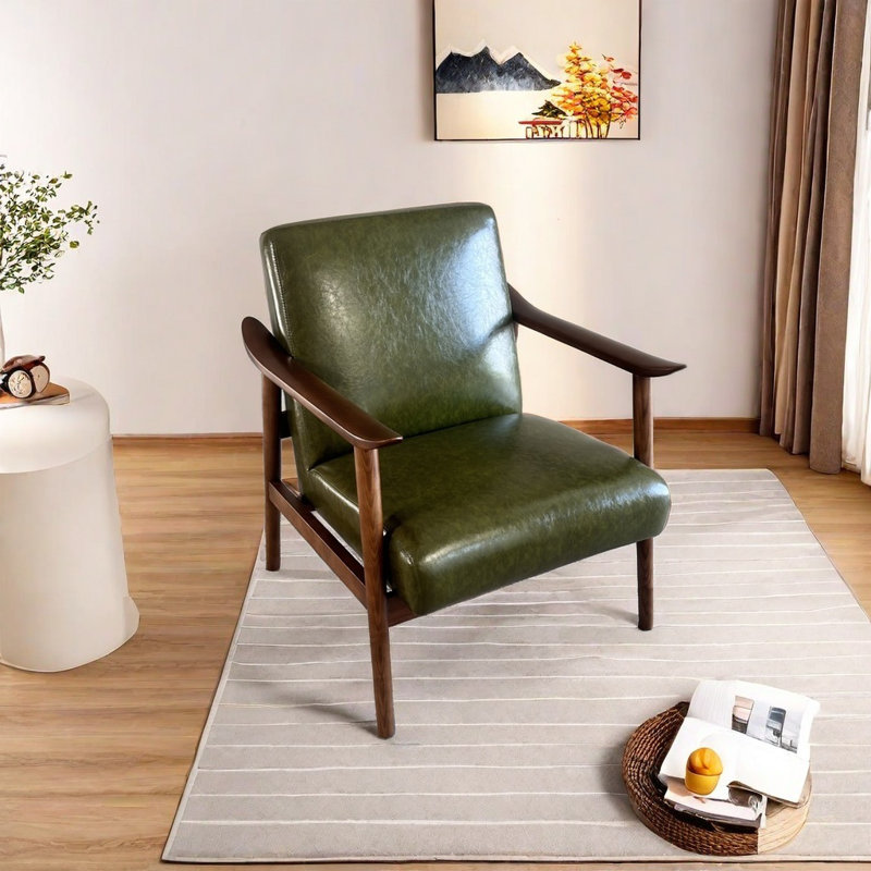 Payton, Brown, Atrovirens Faux Leather