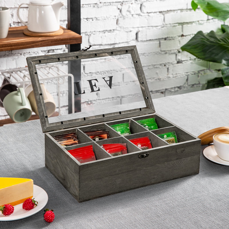 Wood Tea Box