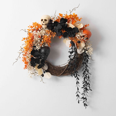 Handcrafted Faux Silk 22'' Wreath