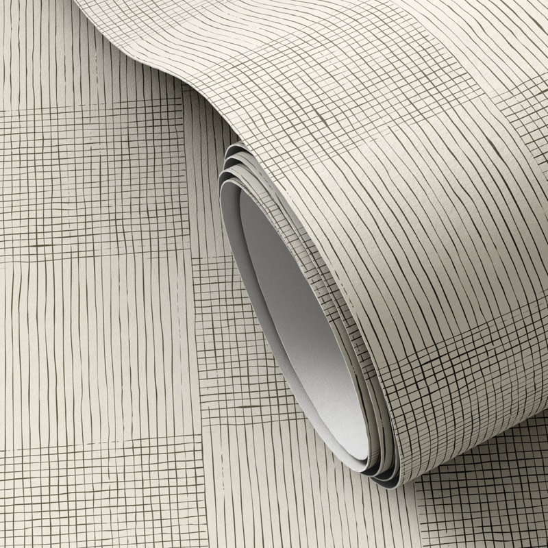 Checkers Terralon Wallpaper Roll, Olive II