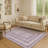 Premium Machine Washable Bissen Geometric Rug-1865118890