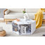 Table basse hexagonale avec espace de rangement-1904484332