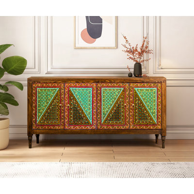 72'' Solid Wood Sideboard