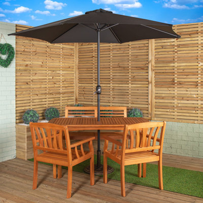 Cofield Rectangular 6 - Piece 4 - Person Outdoor Table Set