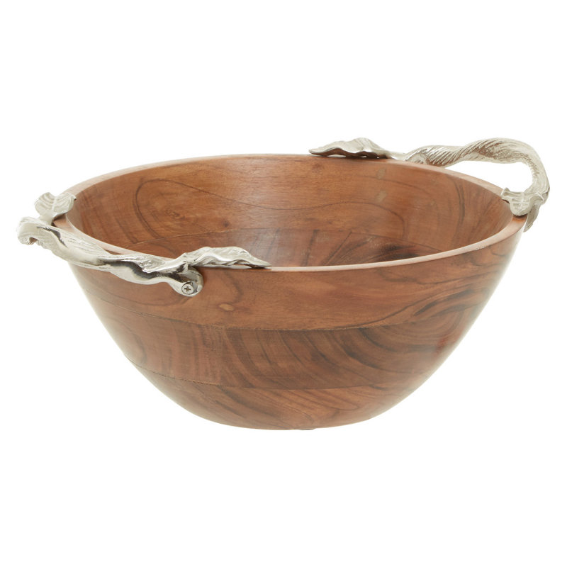 Alpen Home Climenhaga Wood Serving Bowl