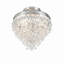Calypso 3 Light Semi Flush Mount