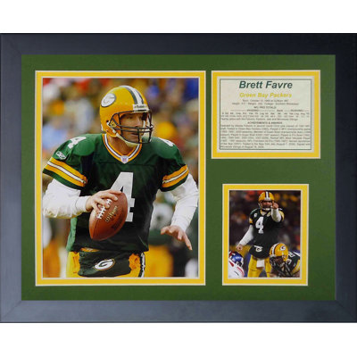 Brett Favre Home Framed Memorabilia