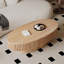Table basse ovale avec rangement 47 po-1724468134