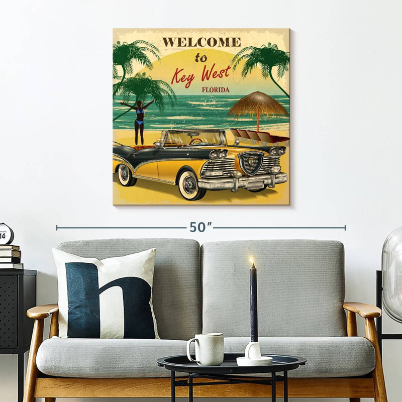 Affiche de Nicci Key West, Floride, H 30 po x l 30 po