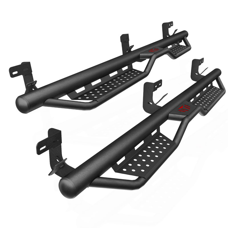 Compatible avec les modèles Dodge Ram 1500, 2019-2024 1500 Classic, 2010-2026 Ram 2500 et 3500 compatibles avec les marchepieds à cabine double