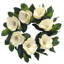 Couronne de magnolia 24 po 24 po