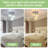 3-Light 11.8" Modern Flush Mount Ceiling Light Fixture With Clear Crystal Glass Shades-376063184