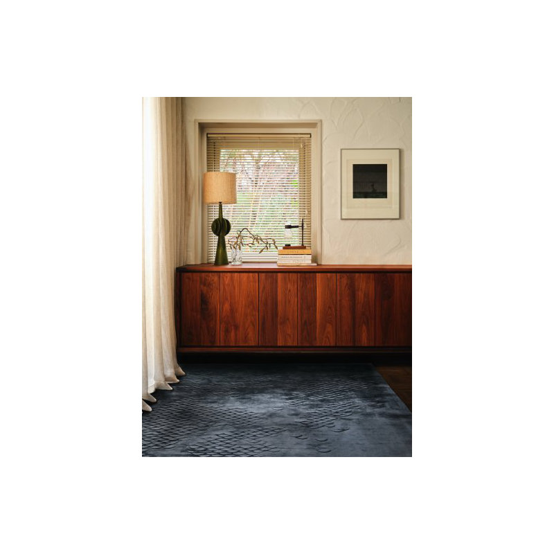 Helen Amy Murray Scales Pearl Area Rug, Rectangle 8' x 10'