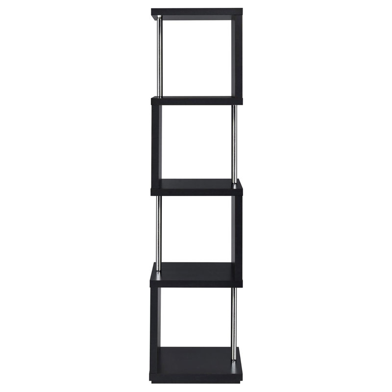 Siegfried Geometric Bookcase, Black