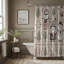 Illustration de bonhomme de neige polaire - Rideau de douche Premium-1019659210