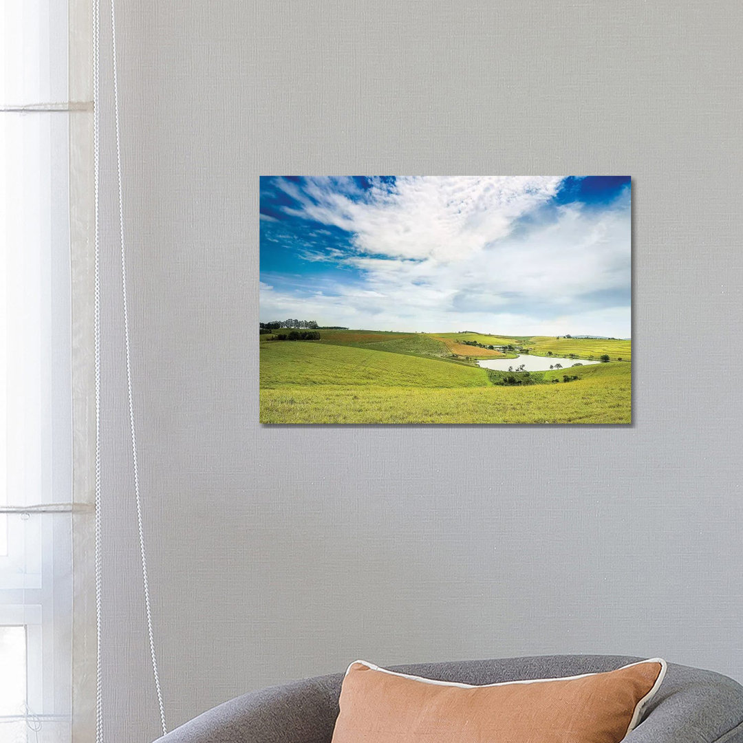 Landscape 19 by Glauco Meneghelli - Wrapped Canvas Print